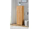 Kombikommode Priess, Beige (Astkernbuchefarben), B:41Cm H:135Cm T:38Cm, Holzwerkstoff, Sideboards, Kombikommode