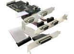 Delock 89177 Delock Pci Expr Card 4X D-Sub9 Ext + 1X D-Sub25 Ext +Lowp