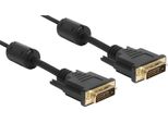 Delock 83190 Dvi Kabel Delock DVI(24+1) -> DVI(24+1) St/St 2.00M Gold