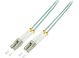 Logilink Cavo Patch Duplex In Fibra Ottica OM3 50/125µ Lc/Lc Turchese 2 M