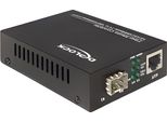 Convertitore Multimediale Delock Da 10/100/1000Base-T A 100/1000Base-X Sfp - Convertitore Multimediale - Gigabit Ethernet - 10Base-T, 100Base