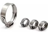 1 Fascette Stringitubo A Orecchio Fascette Stringitubo A Orecchio In Acciaio Inox V2A (11,1-13,1 Mm, 10 Pezzi)