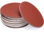 Dischi Abrasivi 180 Mm Senza Foro Non Perforati Carta Abrasiva Velcro Eccentrica Fogli Abrasivi P240 50 Pezzi