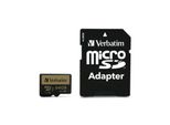 Verbatim Pro+ - Scheda Di Memoria Flash (Adattatore Da Microsdxc A Sd Incluso) - 64 Gb - Uhs Classe 3 / Classe 10 - Microsdxc UHS-I