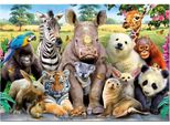 Educa 15517, Divertenti Animali Dello Zoo, Puzzle Da 1000 Pezzi Per Adulti E Bambini Da 10 Anni, Puzzle Di Animali