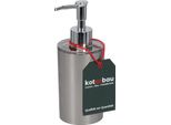 Kotarbau® Distributore Di Sapone Liquido Flacone A Pompa Distributore Di Sapone In Nichel 350 Ml