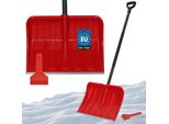 Kotarbau® Set Pala Da Neve Per Auto 44 Cm Con Manico In Metallo 133 Cm + Raschiaghiaccio Auto Set Raschiaghiaccio Per Auto Per Sgomberare La Neve Raschia Parabrezza Auto Con Labbro In Gomma Pala Da Neve Auto