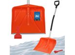 Kotarbau® Set Pala Da Neve Per Auto 45 Cm Con Manico In Alluminio 137 Cm + Raschiaghiaccio Auto Set Raschiaghiaccio Per Auto Per Sgomberare La Neve Raschia Parabrezza Auto Con Labbro In Gomma Pala Da Neve Auto