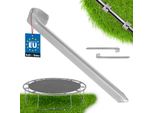 Kotarbau® 2 Pz. Ancoraggi A Terra Per Trampolino 43 Cm Ancoraggi A Terra Per Trampolini Galvanizzati Per Gazebo, Castello Gonfiabile, Trampolino, Picchetti A Terra, Picchetti A Terra, Chiodi A Terra In Acciaio Inox