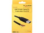 Usb Kabel Delock A -> TTL6 Seriell St/Offene Kabelenden