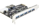 Delock Pci Express Karte > 5 X Extern + 2 X Intern Usb 3.0 (89355)