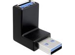 Delock 65340 Delock USB3.0 Adapter A -> A St/Bu 270° Gew. Vertikal