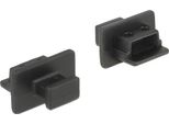 Delock Staubschutz USB2.0 Mini-B-Buchse M. Griff Schw. 10