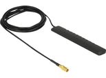 Delock 89497 Dab-Antenne Delock Sma 20Db 2.00M Starr Klebemontage Schwarz