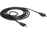 Delock 85508 Delock Kabel Dp 1.2 -> Dp St/St 1.5M Schwarz 4K 60Hz