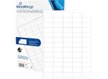 Etichette Mediarange 38,1X21,2Mm 3250 Pz. Adesivo Forte Bianco