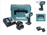 Avvitatore A Impulsi A Batteria Makita Dtw 251 Rgj 18 V 230 Nm 1/2" + 2X Batteria Ricaricabile 6,0 Ah + Caricabatterie + Makpac"