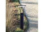 Lucande LED-Solarwegelampe Elario, 80 cm, CCT, Sensor