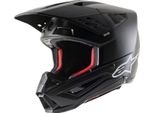 Alpinestars Casco Motocross Sm5 Solid Bla Taglia: 2XL