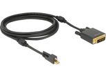 Delock Displayport Kabel Mini Dp -> DVI(24+1) St/St 2.00M 4K