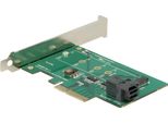 Scheda Pci Express Delock > 1 X Nvme M.2 Pcie Interna / 1 X SFF-8643 Nvme Interna - Speicher-Controller - Scheda M.2 Bassa