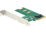 Delock Scheda Pci Express X4 > 1 X Nvme Interna M.2 Key M - Speicher-Controller - 1 Mittente/Canale - Scheda M.2 - Pcie 3.0 X