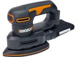 Worx WX822.9 Levigatrice A Delta A Batteria 20 V 140 X 90 Mm Solo - Senza Batteria, Senza Caricabatterie