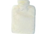 Inf Borsa Dell'acqua Calda Con Rivestimento Morbido E Soffice Beige