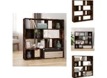 Vidaxl Libreria/Divisorio In Rovere Affumicato 105X24X102 Cm - Divisorio Per Ambienti