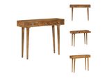 Vidaxl Consolle In Legno Massiccio Di Mango 102 X 30 X 79 Cm - Credenze