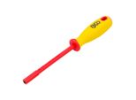 BGS Vde-SteckschlüSsel-Schraubendreher 71083, Sechskant, SW 4 Mm, KlingenläNge 125 Mm ; BGS Technic)