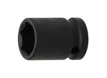 BGS Kraft-SteckschlüSsel-Einsatz Sechskant 5219, Antrieb Innenvierkant 12,5 Mm (1/2"), SW 19 Mm ; BGS Technic)