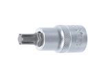 BGS Bit-Einsatz 4154, Antrieb Innenvierkant 12,5 Mm (1/2"), Keil-Profil (FüR Ribe) M9 ; BGS Technic)