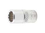 BGS SteckschlüSsel-Einsatz ZwöLfkant 10876, Antrieb Innenvierkant 6,3 Mm (1/4"), SW 11/32" ; BGS Technic)