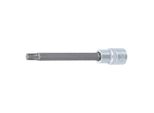 BGS Bit-Einsatz 4174, LäNge 140 Mm, Antrieb Innenvierkant 12,5 Mm (1/2"), Keil-Profil (FüR Ribe) M9 ; BGS Technic)