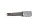 BGS Bit-Einsatz 4166, LäNge 100 Mm, Antrieb Innenvierkant 12,5 Mm (1/2"), Keil-Profil (FüR Ribe) M12 ; BGS Technic)