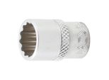BGS SteckschlüSsel-Einsatz ZwöLfkant 10879, Antrieb Innenvierkant 6,3 Mm (1/4"), SW 15/32" ; BGS Technic)