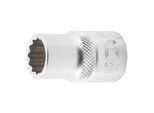 BGS SteckschlüSsel-Einsatz ZwöLfkant 10633, Antrieb Innenvierkant 12,5 Mm (1/2"), SW 13 Mm ; BGS Technic)
