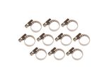 Bgs Schlauchklemmen 8095-10X16, Rostfrei, 10 X 16 Mm, 10-Tlg. ; Bgs Technic)