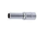 BGS SteckschlüSsel-Einsatz ZwöLfkant, Tief 10662, Antrieb Innenvierkant 12,5 Mm (1/2"), SW 12 Mm ; BGS Technic)