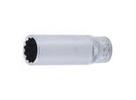 BGS SteckschlüSsel-Einsatz ZwöLfkant, Tief 10712, Antrieb Innenvierkant 6,3 Mm (1/4"), SW 12 Mm ; BGS Technic)