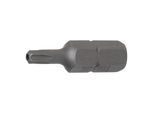 BGS Bit 4420, LäNge 30 Mm, Antrieb AußEnsechskant 8 Mm (5/16"), T-Profil (FüR Tx) Mit Bohrung T20 ; BGS Technic)