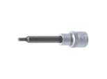 BGS Bit-Einsatz 4259, LäNge 100 Mm, Antrieb Innenvierkant 12,5 Mm (1/2"), Innensechskant 4 Mm ; BGS Technic)