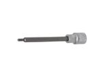 BGS Bit-Einsatz 4330, LäNge 140 Mm, Antrieb Innenvierkant 12,5 Mm (1/2"), Innenvielzahn (FüR Xzn) M5 ; BGS Technic)