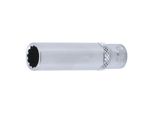 BGS SteckschlüSsel-Einsatz ZwöLfkant, Tief 10709, Antrieb Innenvierkant 6,3 Mm (1/4"), SW 9 Mm ; BGS Technic)