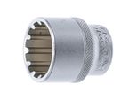 BGS SteckschlüSsel-Einsatz Gear Lock 10227, Antrieb Innenvierkant 12,5 Mm (1/2"), SW 27 Mm ; BGS Technic)