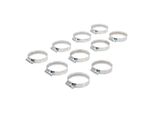 Bgs Schlauchklemmen 8095-32X50, Rostfrei, 32 X 50 Mm, 10-Tlg. ; Bgs Technic)
