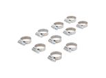 Bgs Schlauchklemmen 8095-16X25, Rostfrei, 16 X 25 Mm, 10-Tlg. ; Bgs Technic)