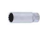 BGS SteckschlüSsel-Einsatz ZwöLfkant, Tief 10713, Antrieb Innenvierkant 6,3 Mm (1/4"), SW 13 Mm ; BGS Technic)