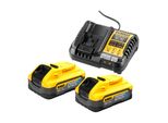 Dewalt Akku-Kit (2X 18V/5Ah Ps Plus DCB1104) (DCB1104H2-QW)